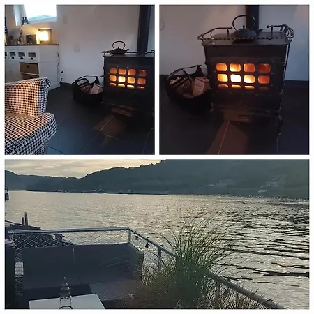 Úszó hotel Perle ! Peniche Complete Pour 8 Sur La Meuse, Region Namur *