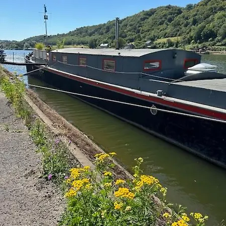 Perle ! Peniche Complete Pour 8 Sur La Meuse, Region Namur Botel *
