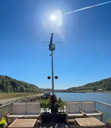 Perle ! Peniche Complete Pour 8 Sur La Meuse, Region Namur Úszó hotel