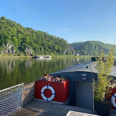 Perle ! Peniche Complete Pour 8 Sur La Meuse, Region Namur Andenne